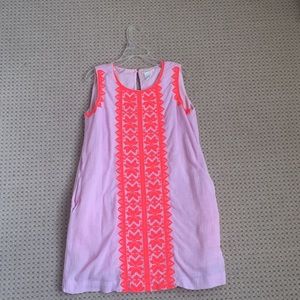Crewcuts pink dress with cute detailing!